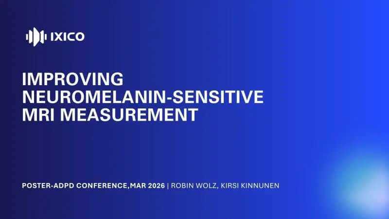Improving Neuromelanin-sensitive MRI measurement 