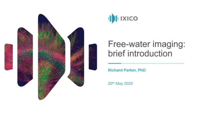 Free Water Imaging in Alzheimer's Disease