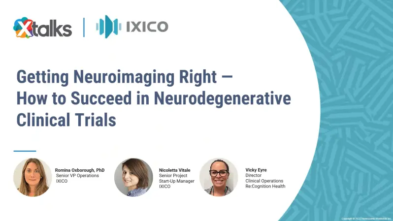 Getting neuroimaging right — How to succeed in neurodegenerative clinical trials